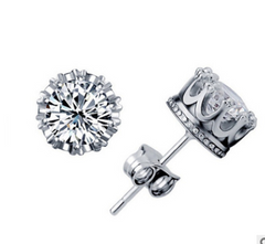 Crown Stud Earrings
