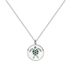 12MM Stainless Steel Aromatherapy Pendant Necklace