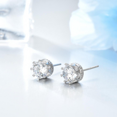 Crown Stud Earrings