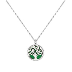12MM Stainless Steel Aromatherapy Pendant Necklace