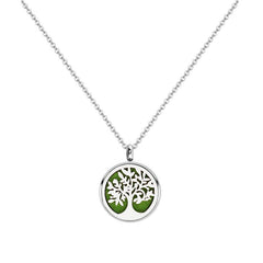 12MM Stainless Steel Aromatherapy Pendant Necklace