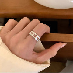 Colorful Zircon Ring Collection