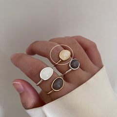 Colorful Zircon Ring Collection