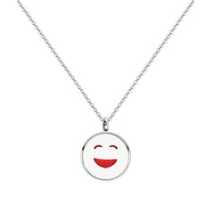12MM Stainless Steel Aromatherapy Pendant Necklace