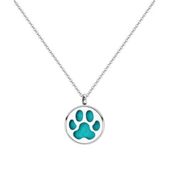 12MM Stainless Steel Aromatherapy Pendant Necklace