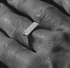 Titan Edge Stainless Steel Men’s Ring