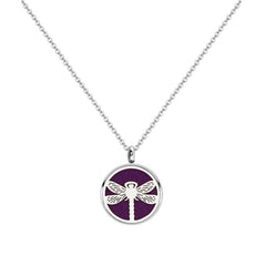 12MM Stainless Steel Aromatherapy Pendant Necklace