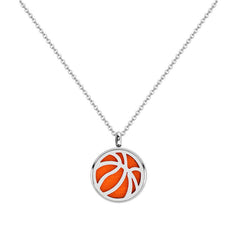 12MM Stainless Steel Aromatherapy Pendant Necklace