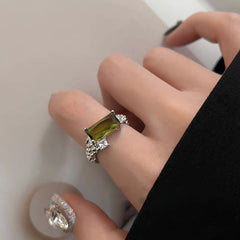 Colorful Zircon Ring Collection