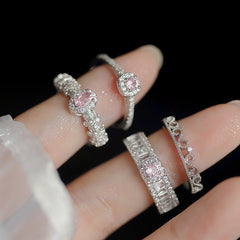 Colorful Zircon Ring Collection
