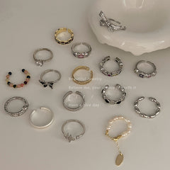Colorful Zircon Ring Collection