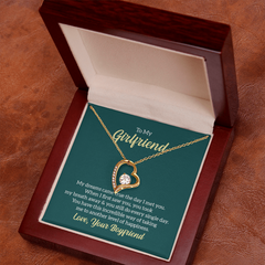 To My Girlfriend - Forever Love Necklace