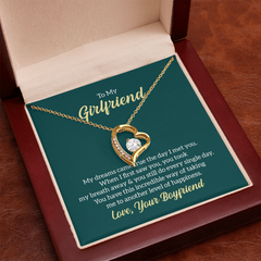 To My Girlfriend - Forever Love Necklace