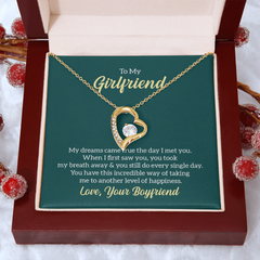 To My Girlfriend - Forever Love Necklace