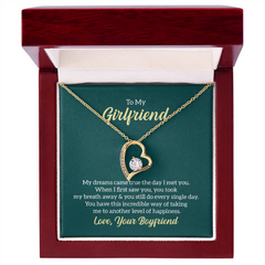To My Girlfriend - Forever Love Necklace