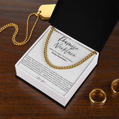 To My Boyfriend – Our Love Story Promise Necklace