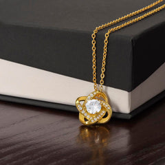 To My Future Mother In-Law - Love Knot Necklace