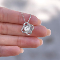To My Future Mother In-Law - Love Knot Necklace