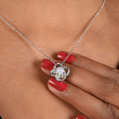To My Future Mother In-Law - Love Knot Necklace