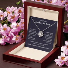 To My Future Mother In-Law - Love Knot Necklace