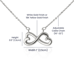 To My Girlfriend - Endless Love Necklace