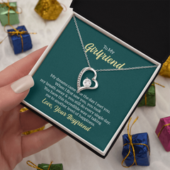 To My Girlfriend - Forever Love Necklace