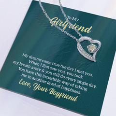 To My Girlfriend - Forever Love Necklace