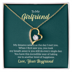 To My Girlfriend - Forever Love Necklace