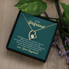 To My Girlfriend - Forever Love Necklace