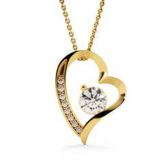 To My Girlfriend - Forever Love Necklace