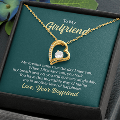 To My Girlfriend - Forever Love Necklace