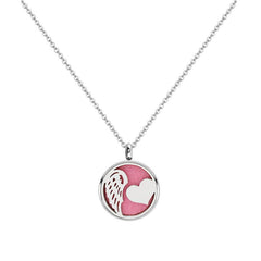 12MM Stainless Steel Aromatherapy Pendant Necklace