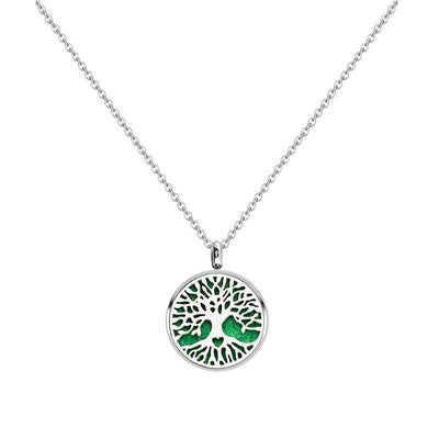 12MM Stainless Steel Aromatherapy Pendant Necklace
