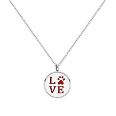 12MM Stainless Steel Aromatherapy Pendant Necklace