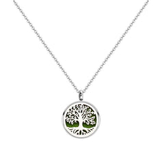 12MM Stainless Steel Aromatherapy Pendant Necklace